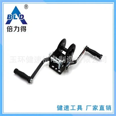 BLD 800LB Customizable Double Handle Hand Winch Hand Crank Marine Empty Frame Manual Winch