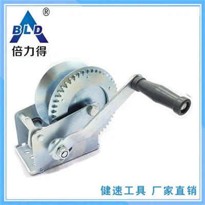 Bld Manual Winch 1600 Pounds Lifting Tool Without Wire Rope Webbing Small Crane For Home Use Factory Use