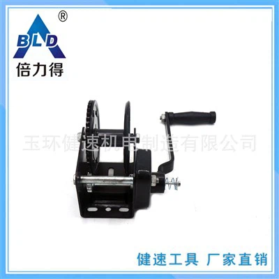 BLD Taiwan Self-locking 1200 Lb Self-rescue Winch With Wire Rope SC-C-1200